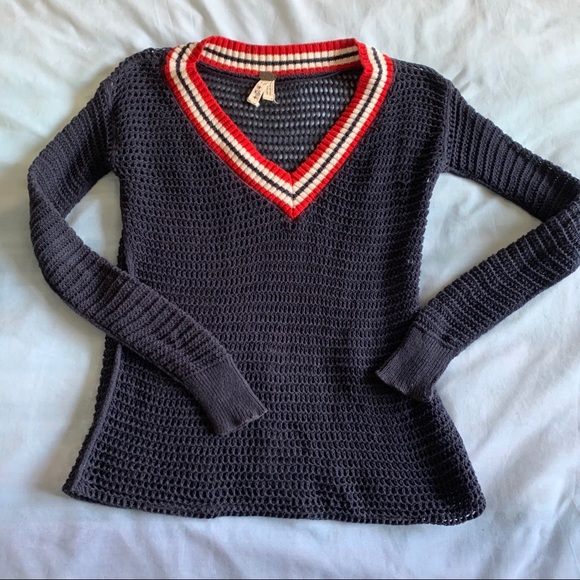 We the Free Shredded Sport Sweater - Picture 1 of 6